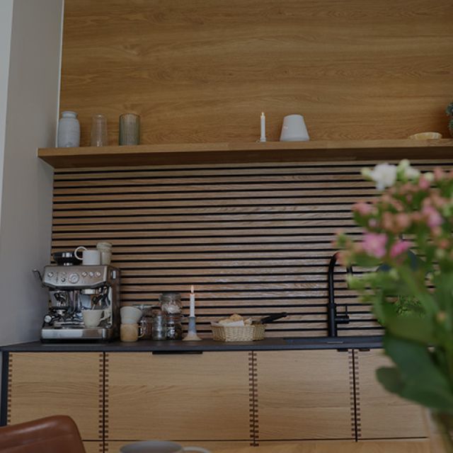 Oiled Oak in Kitchen